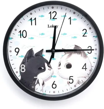 Cat-Themed Wall Clock