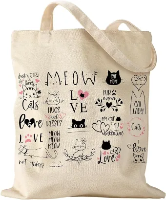 Custom-made Cat Tote Bag