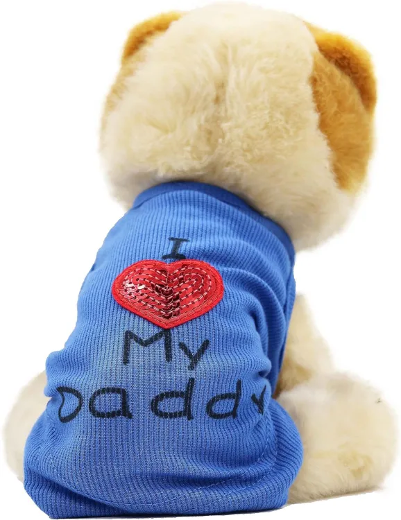 Frisco I Love Daddy Heart Dog & Cat T-Shirt