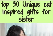 top 30 Unique cat inspired gifts for sister